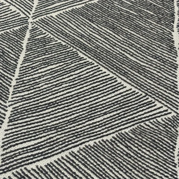 Four heavy duty black and white project 62 blackout curtains - Picture 3 of 10